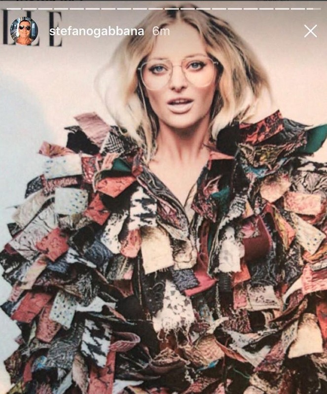 Jumătatea Dolce & Gabbana impresionat de Delia.