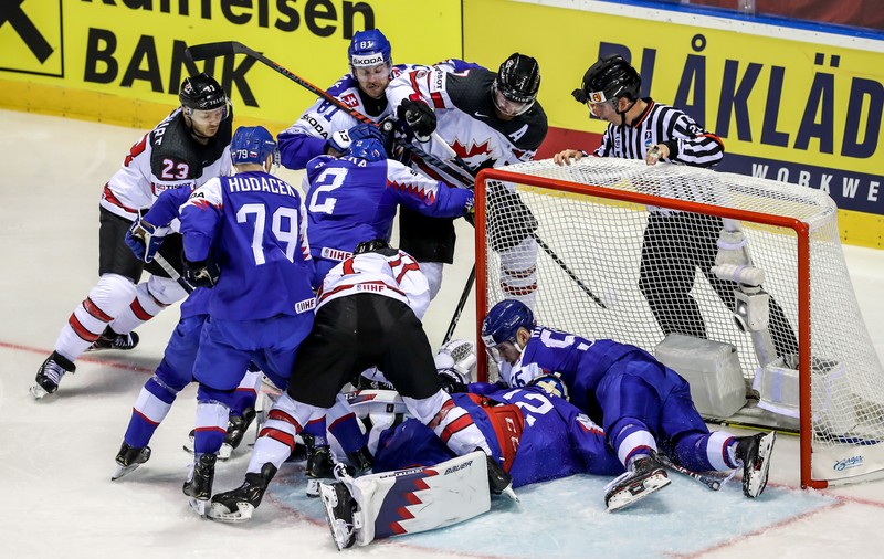 Scandal pe gheață! Turbulențe la meciul Slovacia - Canada (5-6), de la Campionatul Mondial de hochei
