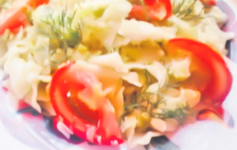 O reţetă pe zi | Salată de paste cu varză