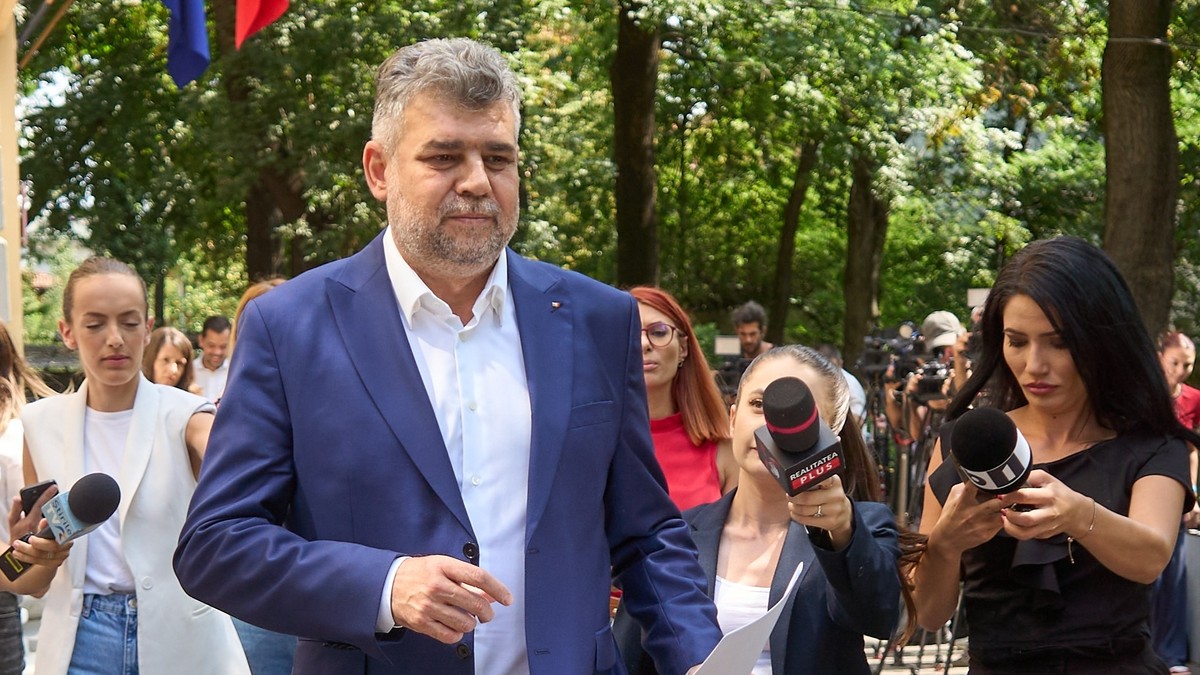 Marcel Ciolacu și jurnalistii