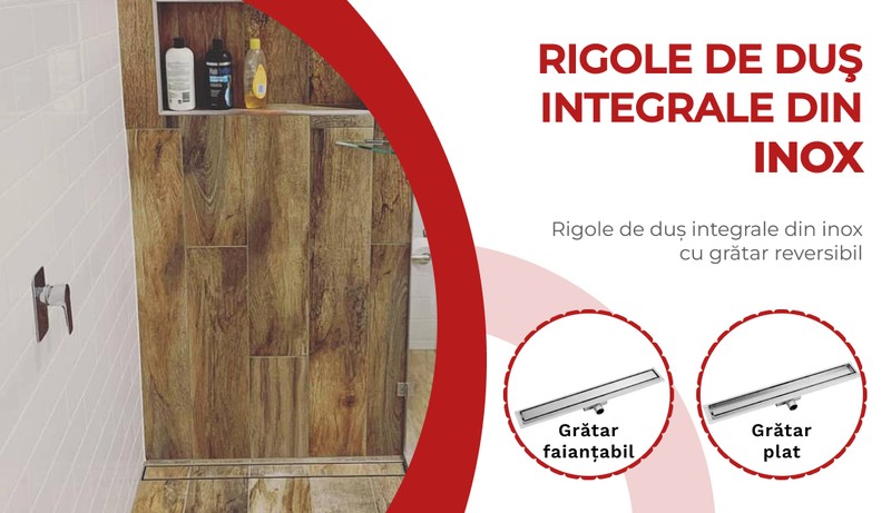 Rigole Duș Faianțabile- Rigoleinox.ro