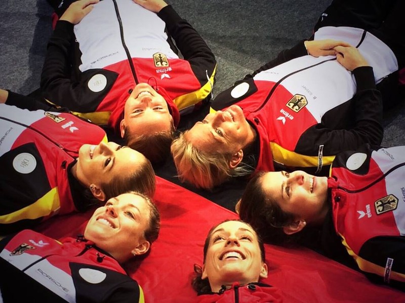 Nemțoaicele din echipa de Fed Cup, după prima zi