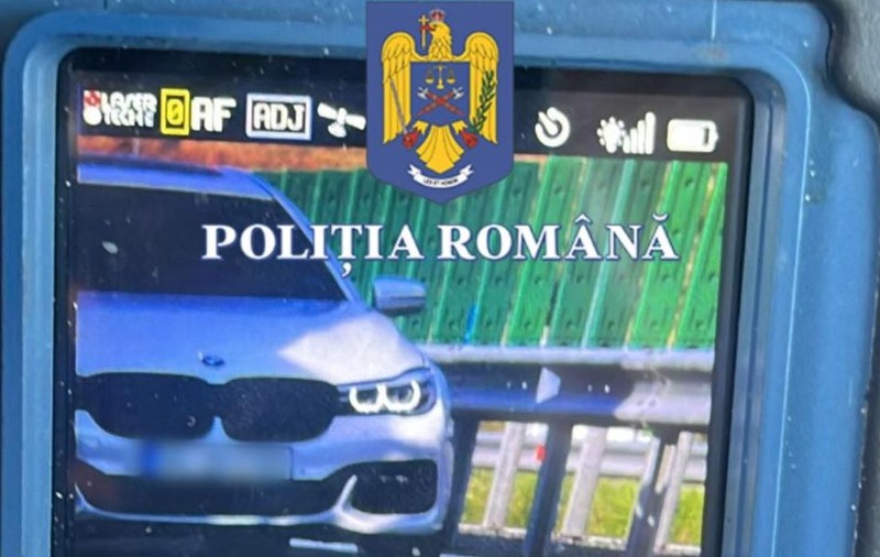 Șofer cu BMW, filmat de radar când conducea cu viteza la care decolează avioanele comerciale: „Oare ce poate fi așa urgent?”