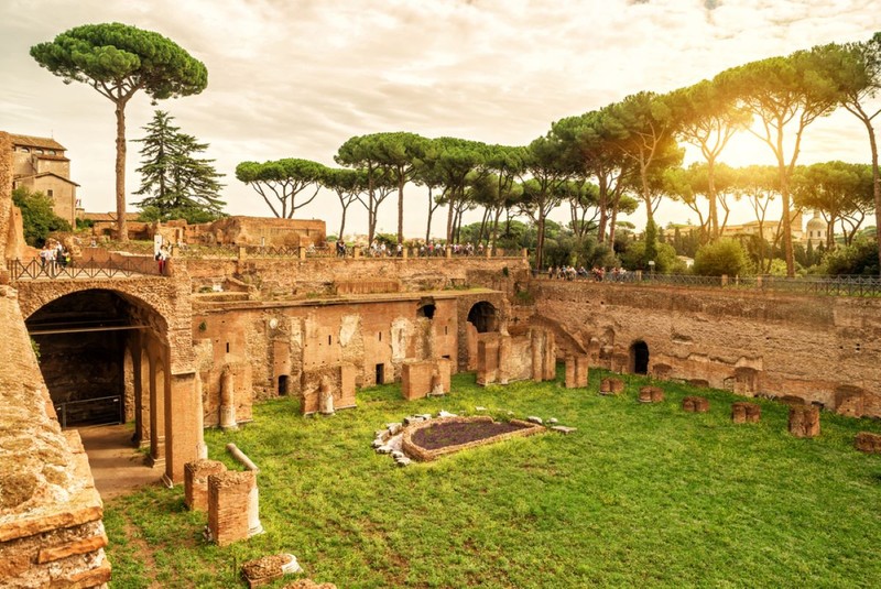 Dealul Palatin - locuri de vizitat în Roma