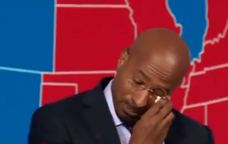 VIDEO | Un jurnalist de la CNN a izbucnit în lacrimi, în direct, după victoria lui Joe Biden