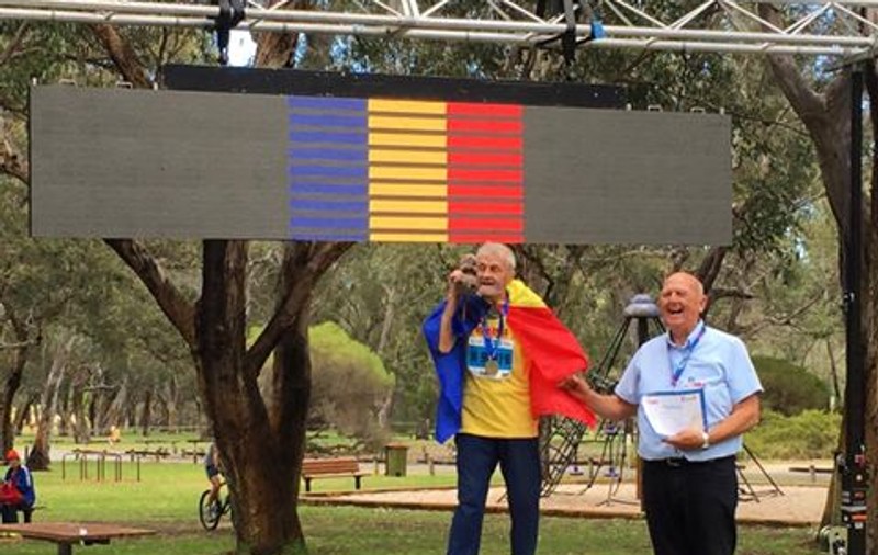 Elena Pagu a mai bătut un record la Mondialele pentru veterani din Australia. Dumitru Radu, aur și argint la Perth | FOTO