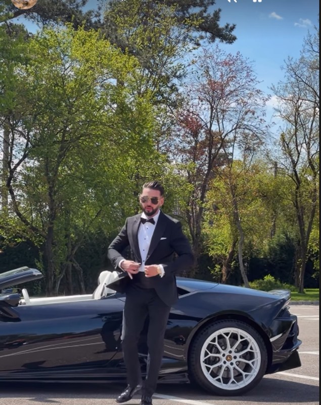 Cum s-a îmbrăcat Dorian Popa în ziua nunții sale. „Aștept să înceapă cununia aici în Buftea. Emoții frumoase”