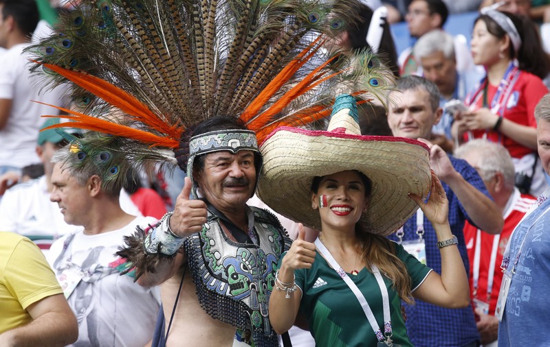 Cele mai spectaculoase imagini cu suporterii de la Campionatul Mondial de fotbal 2018 / GALERIE FOTO