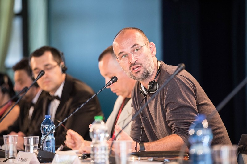 Alexander Nanau, la conferința de presă de dinaintea primei proiecții a documentarului