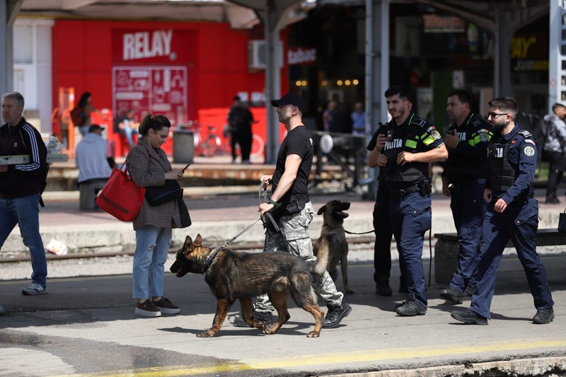 Bătaie între un grup de români și ucraineni în Gara de Nord, Foto: Dumitru Angelescu / Libertatea