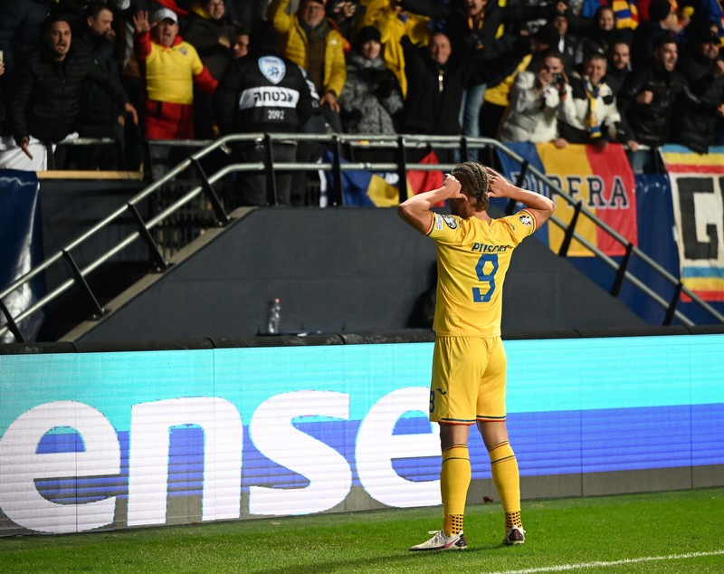 Tricolorii s-au calificat la Euro 2024 după ce au învins Israelul. Pușcaș și Ianis Hagi au adus victoria României