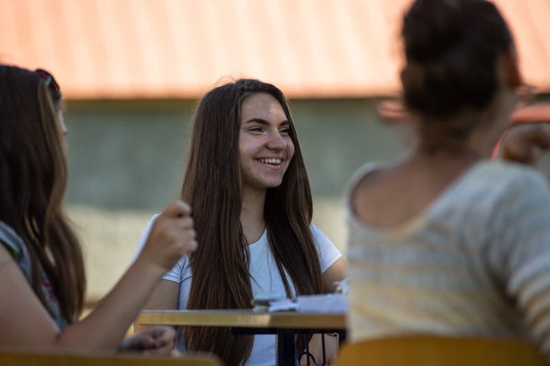 Cosmina s-a relaxat după ce a aflat rezultatele de la evaluare