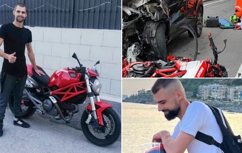 Un român a murit la câțiva metri de casă, în Italia. Marius a zburat de pe motocicletă și a sfârșit sub ochii vecinilor