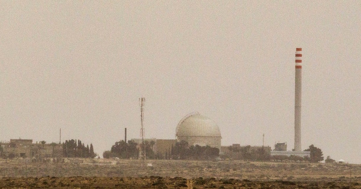 Centrul nuclear de la Dimona, în deșerul Negev Foto: Profimedia