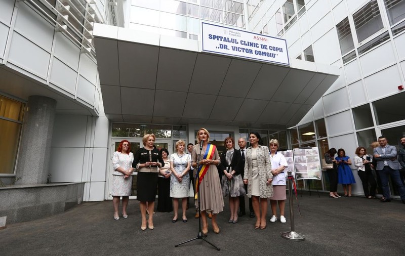 FOTO/ Spitalul ”Victor Gomoiu”, primul spital de copii construit în Capitală în ultimii 30 de ani, a fost inaugurat