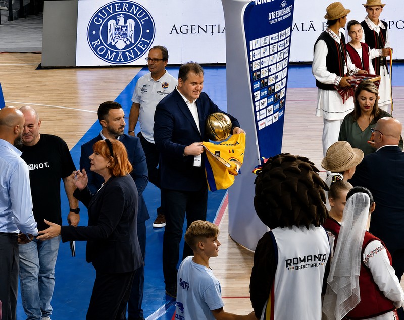 România are o nouă sală polivalentă. Bijuteria de la malul Dunării inaugurată cu meci în campionatul european de baschet