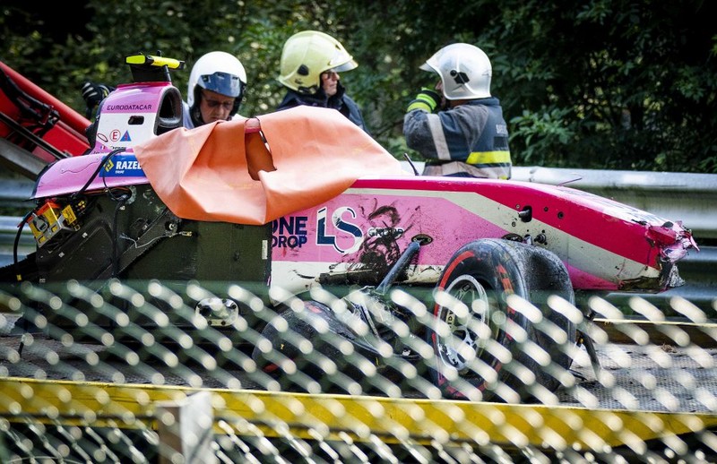 Anthoine Hubert a murit într-un accident, în timpul Grand Prix-ului din Belgia (FOTO: EPA)
