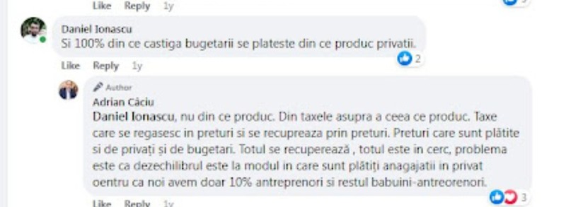 Comentariul lui Adrian Câciu