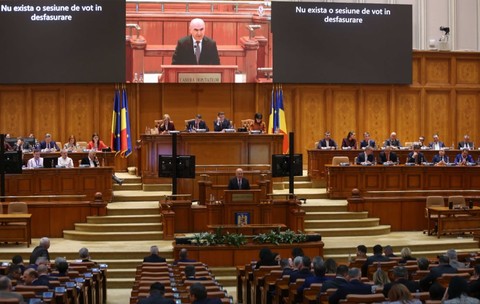 Plenul reunit al celor două Camere ale Parlamentului dezbate proiectul bugetului de stat pe 2026 | VIDEO
