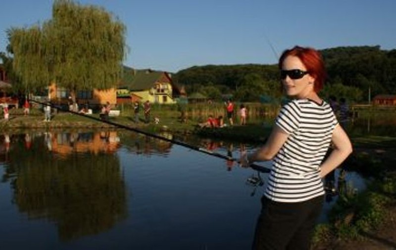 Ioana Maria Moldovan a dat la păstrăv de ziua ei