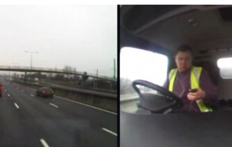 Șofer român, condamnat la închisoare în Marea Britanie. A produs un accident, în timp ce folosea telefonul mobil