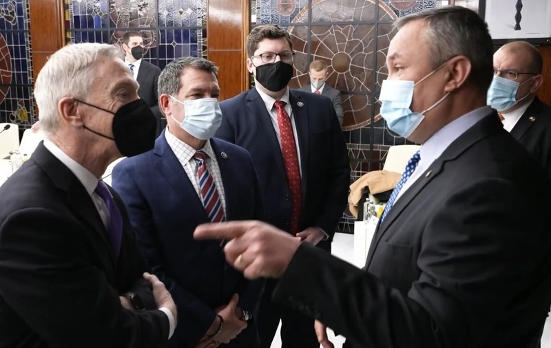 Invazia Rusiei în Ucraina și valurile de refugiați, discutate de Nicolae Ciucă și o delegație a Congresului SUA venită la București