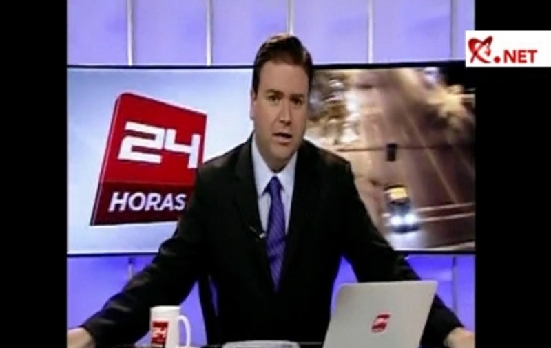 Cutremur în direct la TV! Iată cum a reacţionat prezentatorul | VIDEO