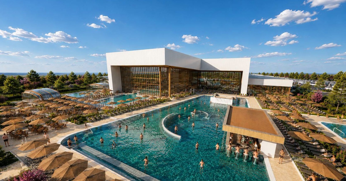 Proiectul unui aquapark care va fi construit în orașul Sânnicolau Mare din județul Timiș