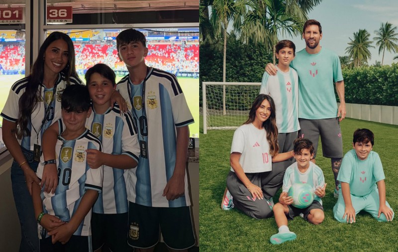 Imagini rare cu familia lui Messi. Soția și copiii îl susțin la fiecare meci: „Ce privilegiu este să te văd făcând istorie
