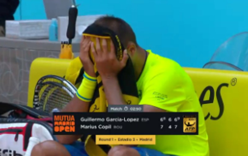 Marius Copil l-a învins eroic de Guillermo Garcia-Lopez, în primul tur la Madrid. Urmează un duel de vis cu Andy Murray, numărul 1 ATP. Mergea, eliminat. Halep, Begu și Niculescu merg mai departe la dublu