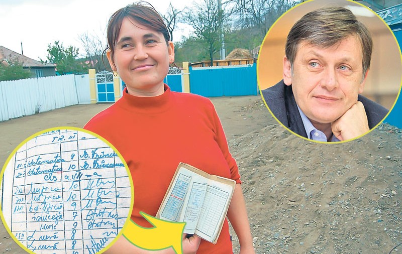 Crin Antonescu a rămas în inima elevelor din satul Ştioboreni: 'Era foarte drăguţ'