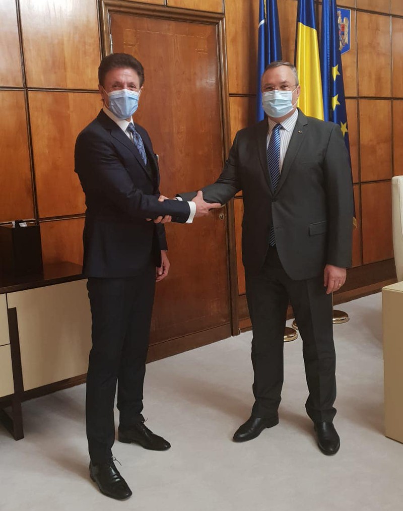 Gheorghe (Gică) Popescu și Nicolae Ciucă