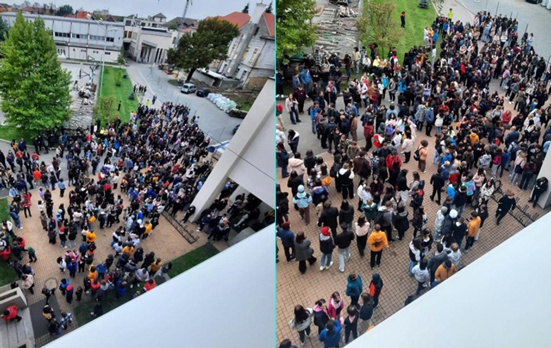 Sute de elevi de la un liceu din Baia Mare au intrat în grevă, supăraţi că reabilitarea școlii nu a fost terminată