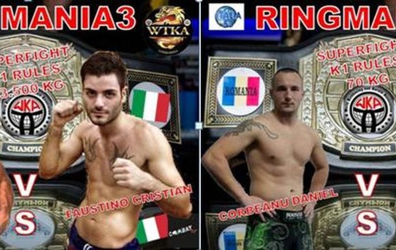 Tiberius Udrescu şi Daniel Corbeanu, doi dintre românii care se vor lupta în gala Ringmania 3