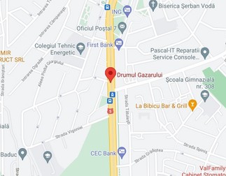 Zona din Sectorul 4 unde s-a produs accidentul. Foto: Google Maps
