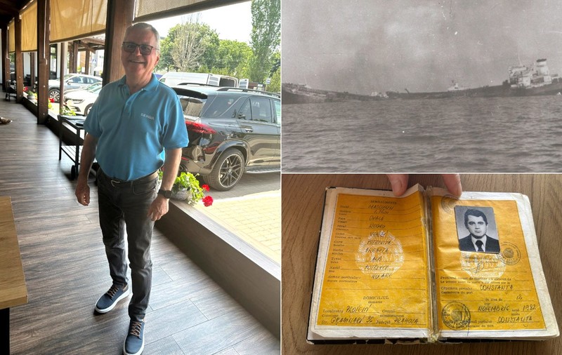 Aurelian Preda a scăpat de pe petrolierul Unirea, care a explodat lângă Capul Caliacra, acum 43 de ani: „Mircea Băsescu a tăiat parâma. Din cauza disperării, și-a înfipt briceagul în palmă!”