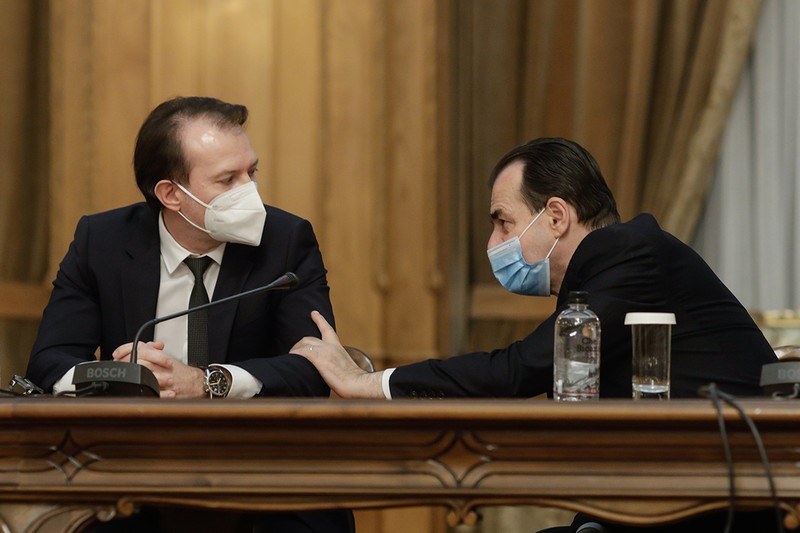 Florin Cîțu și Ludovic Orban s-au aruncat în lupta pentru șefia PNL cu toate armele politice pe care le aveau la dispoziție | Foto: INQUAM