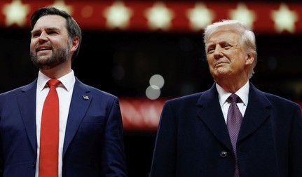 JD Vance și Donald Trump. Foto: Hepta