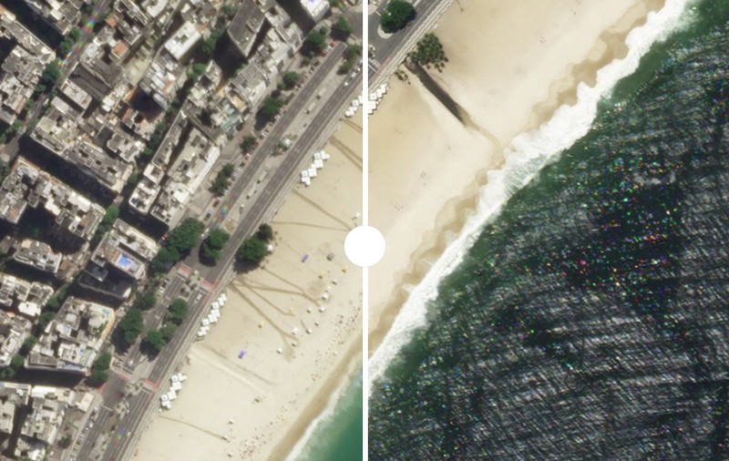 IMAGINI DIN SATELIT | Cum arătau înainte New York, Veneția, Rio de Janeiro și alte orașe și cum se văd acum, în plină carantină