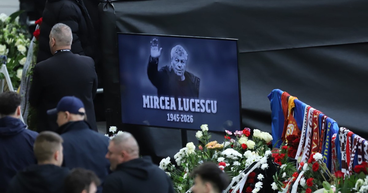 Funeralii Mircea Lucescu