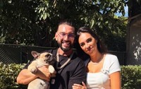 Dorian Popa și Andreea au adoptat o cățelușă