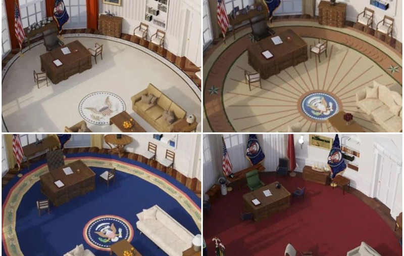 20 de președinți și un birou. Cum s-a schimbat Biroul Oval de-a lungul unui secol și ce modificări a făcut Biden după plecarea lui Trump