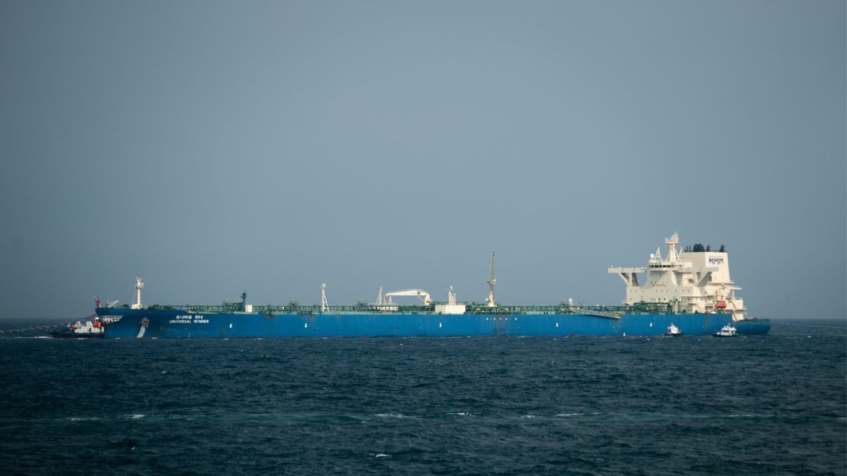 Iranul a atacat un petrolier în Strâmtoarea Ormuz, descoperită din cauza unui incendiu la bord. Imagine cu caracter reprezentativ. Sursă foto: Profimedia Images