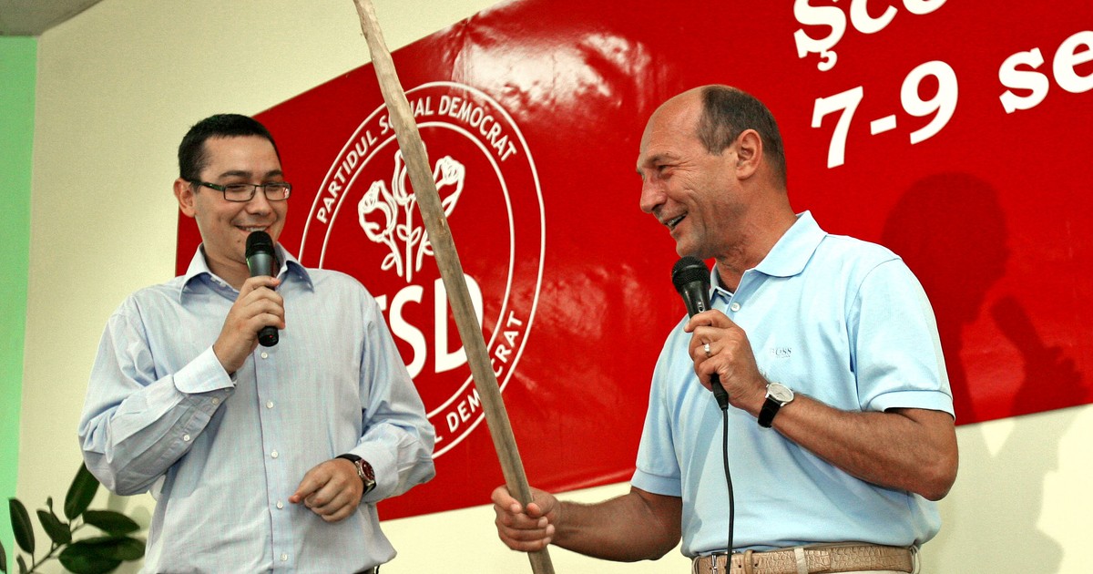 Victor Ponta, Traian Basescu