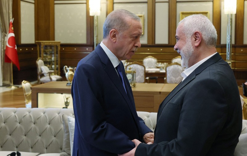 Recep Erdogan condamnă „asasinarea perfidă” a „fratelui” Ismail Haniyeh, liderul politic al Hamas 
