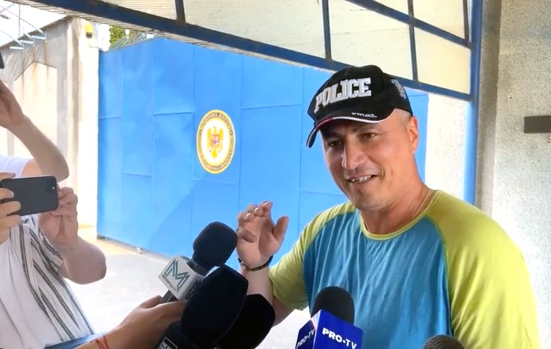 Cristian Cioacă, eliberat din penitenciar. Ce a spus la ieșire fostul polițist condamnat pentru uciderea Elodiei Ghinescu - VIDEO