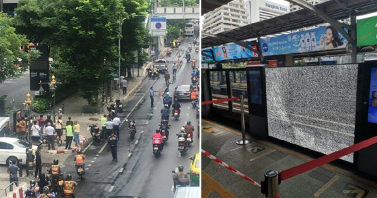 Șase bombe au explodat azi dimineață în Bangkok. O altă bombă a fost recuperată înainte de a fi detonată