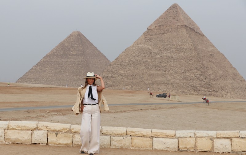 Melania Trump a „spart” aproape 100.000 de dolari în șase ore, în Egipt. Ce a costat-o atât pe soția președintelui SUA