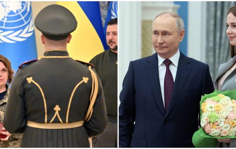 Ce mesaje le-au transmis Volodimir Zelenski și Vladimir Putin, de 8 martie, în plin război, femeilor din țările lor