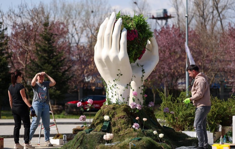 Începe Simfonia Lalelelor 2026 la Pitești: primele imagini cu florile spectaculoase de la cea de-a 49-a ediție